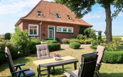 Huuske am Polder: Ejendom, Hus, Hjem, Bygning, Ejendom, Gård, Sommerhus, Have, Tag, Backyard