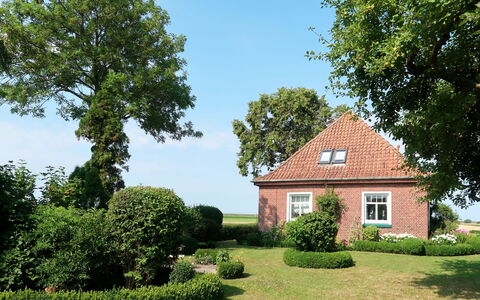 Huuske am Polder: Ejendom, Hus, Hjem, Estate, Sommerhus, Bygning, Træ, Ejendom, Stuehus, Busk