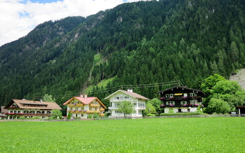 Mayrhofen 686: Sky, Plante, Bjerg, Himmel, Økoregion, Grøn, Naturlige Landskab, Træ, Hus, Land Lot