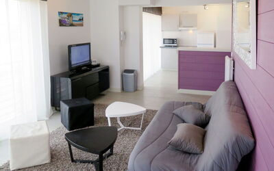 Feriebolig:&nbsp;Résidence Plage Centrale T3 Prestige 616.3