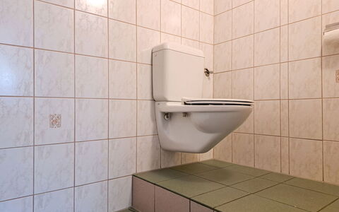 Zell am Ziller 685: Toiletbræt, Gulvbelægning, Toilet, Badeværelse, Etage, Sanitærarmatur, Flise, Indretning, Vvs