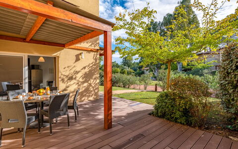 Feriebolig:&nbsp;Residence Marina di Favone, T3, 4-6 Pers 603.4