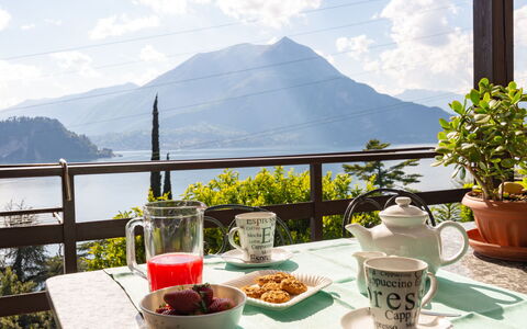 Stefania (Vna370): Mad, Bord, Sky, Himmel, Plante, Bordservice, Bjerg, Tallerkner, Drinkware, Kaffekop