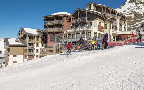 Val Thorens 929: Sne, Vinter, Piste, Ejendom, Skisportssted, Stad, Bjergkæde, Hældning, Ferie, Bjerg