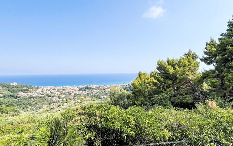 Pietra Ligure 612: Himmel, Blå, Daytime, Horisont, Vegetationen, Hav, Plantesamfund, Ocean, Kyst, Tropics