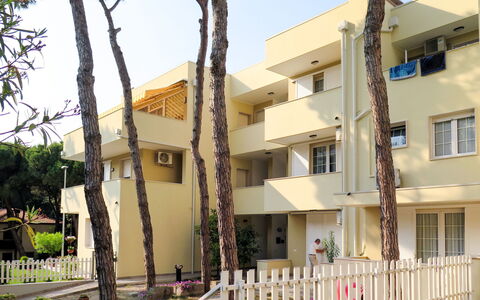 Rosolina Mare 648: Lejlighed, Ejerlejlighed, Altan, Skygge, Hotel, Hacienda