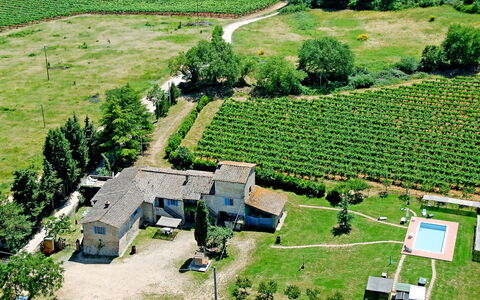 Monteriggioni 602: Fugleperspektiv, Land Lot, Naturlige Landskab, Luftfotografering, Landdistrikt, Landskab, Græs, Mark, Urban Design, Fotografering