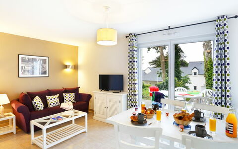 Feriebolig:&nbsp;Domaine de la Baie-T3 Duplex 6 Pers. 651.2