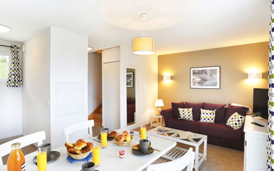 Feriebolig:&nbsp;Domaine de la Baie-T3 Duplex 6 Pers. 651.2