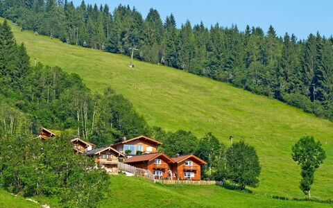 Flachau 617: Himmel, Plante, Bjerg, Økoregion, Grøn, Træ, Natur, Naturlige Landskab, Hus, Highland