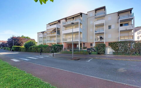 Jardins de Pontaillac: Boligområde, Lejlighed, Ejerlejlighed, Fortov, Forstad, Parkering, Indkørsel, Altan