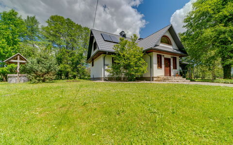 Zatylówka Dom Na Wyspie: Græs, Hus, Hjem, Sommerhus, Tag, Lawn, Have, Estate, Stuehus, Landscaping