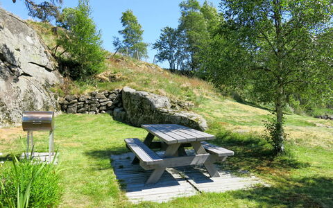 Nedregård: Plante, Plantesamfund, Himmel, Udendørs Bench, Træ, Naturlige Landskab, Udendørs Møbler, Land Lot, Busk, Græs-