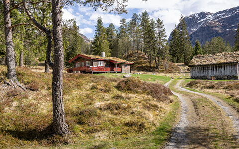 Fjellbris: Græs, Træ, Bjergrige Landskabsformer, Bjerg, Naturlige Landskab, Hus, Highland, Landskab, Sommerhus