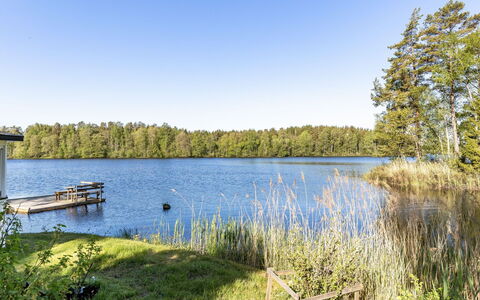 Sandsjöfors: Vand, Himmel, Plante, Vandressourcer, Naturlige Landskab, Sø, Træ, Land Lot, Træ