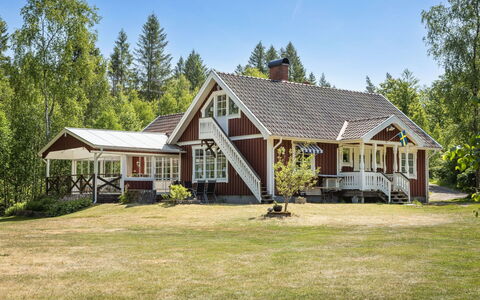 Vänneböke: Plante, Bygning, Himmel, Vindue, Træ, Hus, Naturlige Landskab, Land Lot, Græs, Sommerhus