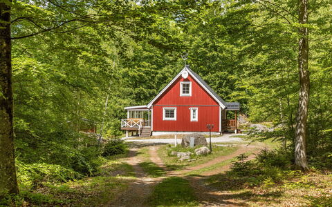 Erikstorp 142: Plante, Bygning, Vindue, Hus, Naturlige Landskab, Træ, Træ, Himmel, Sommerhus, Græs