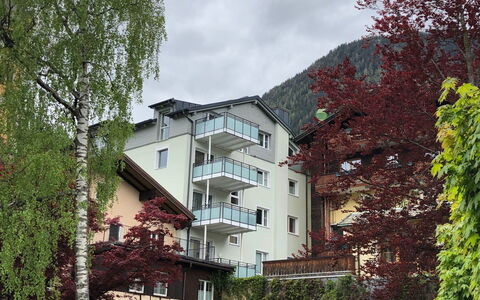 Bad Hofgastein 570: Boligområde, Hus, Kvarter, Hjem, Arkitektur, Ejendom, Bygning, Himmel, Stad, Træ