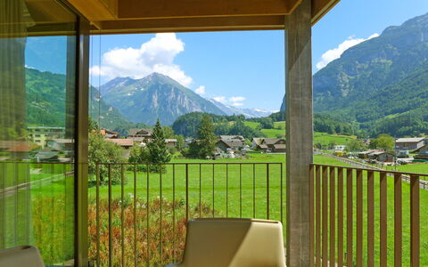 Meiringen 9000: Bjergkæde, Dal, Eco Hotel, Stol, Udvej, Altan, Lawn, Alps, Bejdse, Villa