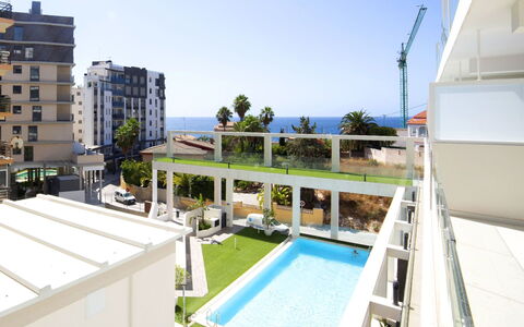 Calpe Beach i: Ejendom, Lejlighed, Bygning, Ejendom, Ejerlejlighed, Hus, Udvej, Ferie, Svømmepøl, Arkitektur