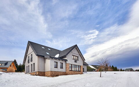Na Pomezkách: Sne, Ejendom, Himmel, Vinter, Hus, Hjem, Bygning, Sky, Arkitektur, Landdistrikt