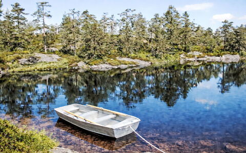 Førevanns Hytta: Vand, Vandressourcer, Natur, Naturlige Landskab, Afspejling, Vandløb, Sø, Bank, Ødemark