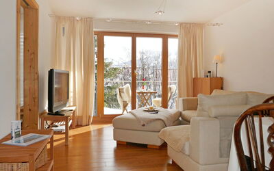 Chesa San Bastiaun B5 7.1: Værelse, Møbel, Ejendom, Stue, Indretning, Trægulve, Etage, Bygning, Hårdttræ, Laminat Gulv