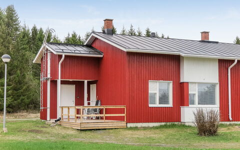 Itäkoski 1: Træ, Sommerhus, Bjælkehytte, Skov, Skur, Garden Bygninger, Lærk, Woodland, Bejdse