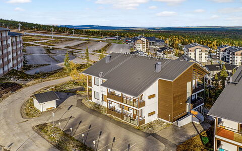 Villa Ylläs 302: Himmel, Boligområde, Urban Design, Kompositmateriale, Lejlighed, Forstad, Vinter, Fryser