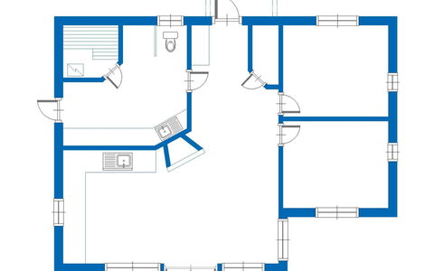 Kotiranta: Græs, Hus, Sommerhus, Land Lot, Hjem, Estate, Lawn, Sidespor, Stuehus, Veranda
