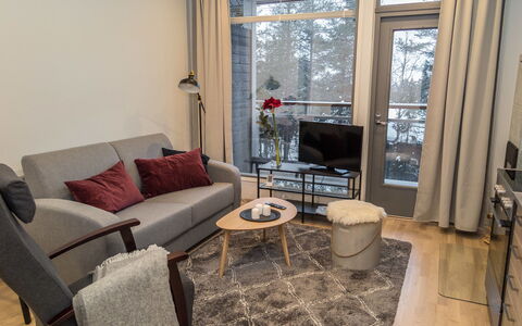 Ylälänsi 3 As 11: Træ, Sommerhus, Bjælkehytte, Skov, Skur, Garden Bygninger, Lærk, Woodland, Bejdse