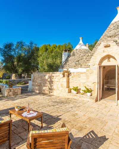 Trullo con Piscina per Bambini - Internet Starlink
