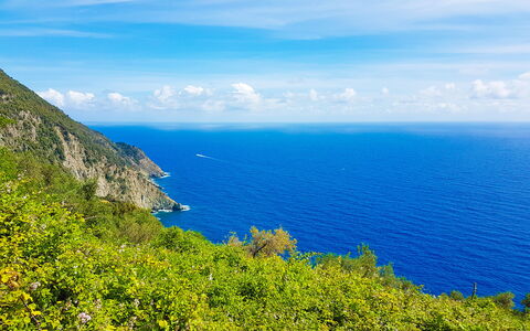 Dai Fiorentini - Apartment In Levanto: Himmel, Kyst, Hav, Vegetationen, Blå, Promontory, Coastal Og Oceaniske Landskabsformer, Naturlige Landskab, Ocean, Headland