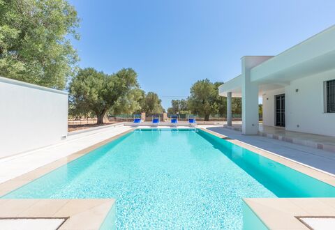 Villa Stella Cadente: Vand, Himmel, Bygning, Svømmepøl, Azure, Træ, Skygge, Rektangel, Græs, Fritid