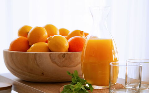 Sankt Lambrecht 10: Mad, Bordservice, Tallerkner, Frugt, Ingrediens, Bord, Plante, Orange