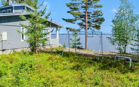 Saunamaja: Coastal Og Oceaniske Landskabsformer, Kyst, Sommerhus, Kyst, Ocean, Lyd, Bugt, Evergreen, Veranda
