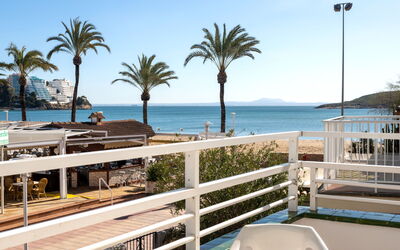 Magaluf 100: Himmel, Ejendom, Ferie, Træ, Palme Træ, Ejendom, Udvej, Ocean, Hav, Strand