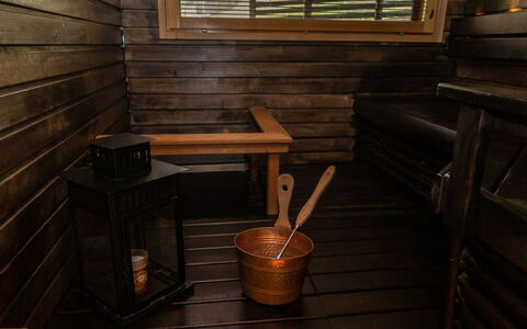 Tahko Spa Suites Orange B 1: Træ, Sommerhus, Bejdse, Hårdttræ, Bjælkehytte, Planke, Loft, Naturmateriale, Tømmer, Garden Bygninger