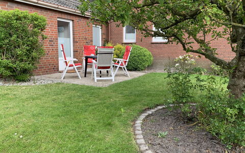 Norddeich 492: Ejendom, Gård, Lawn, Have, Backyard, Græs, Hus, Ejendom, Boligområde, Hjem