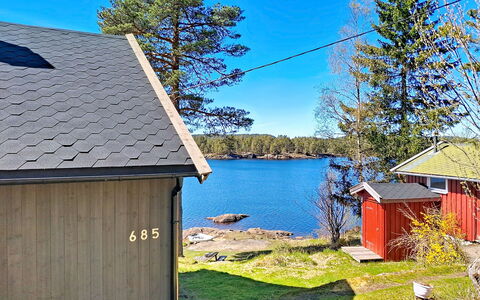 Ogge: Landskab, Sommerhus, Sø, Kyst, Kyst, Reservoir, Loch, Lyd, Bjælkehytte
