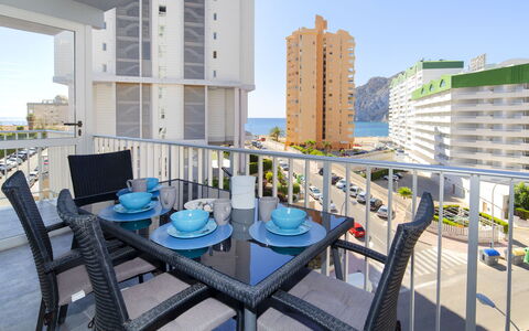 Calpe Calp 472: Ejendom, Bygning, Ejerlejlighed, Ejendom, Lejlighed, Tag, Værelse, Arkitektur, Blandet Brug, Højhus