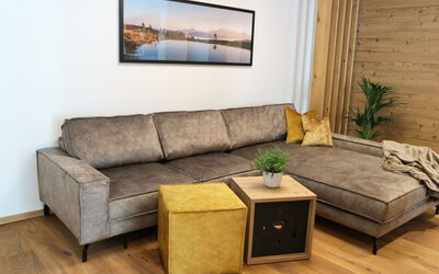 Feriebolig:&nbsp;Penthouse mit 3 Schlafzimmern & Sauna 110.7