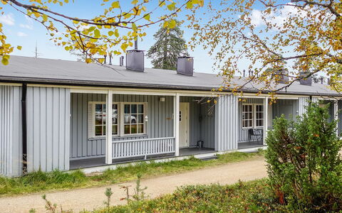 Saariseläntie 8 a 1: Træ, Sommerhus, Bjælkehytte, Skov, Skur, Garden Bygninger, Lærk, Woodland, Bejdse