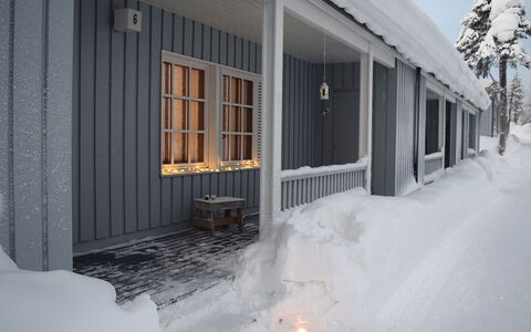 Saariseläntie 8 F 6: Sne, Træ, Vinter, Fryser, Sommerhus, Hældning, Frost, Is