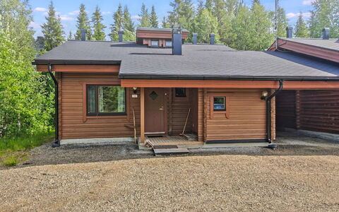Ylläskuru D 2: Træ, Sommerhus, Tag, Sidespor, Hjem, Hus, Bjælkehytte, Garden Bygninger, Lærk, Hårdttræ