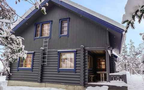 Lomapykälä 1 a: Træ, Sommerhus, Bjælkehytte, Skov, Skur, Garden Bygninger, Lærk, Woodland, Bejdse