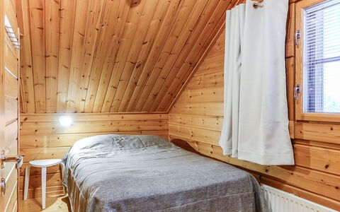 Lomapykälä 1 a: Træ, Sommerhus, Bjælkehytte, Skov, Skur, Garden Bygninger, Lærk, Woodland, Bejdse