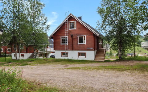 Iso Kiiruna: Træ, Sommerhus, Bjælkehytte, Skov, Skur, Garden Bygninger, Lærk, Woodland, Bejdse