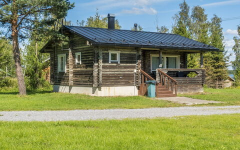 Aamunkoin Rantatupa: Træ, Bank, Hus, Sommerhus, Sø, Dam, Skov, Bjælkehytte