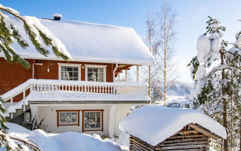 Aurinkoalppi 10B Paritalo: Landdistrikt, Hill Station, Landsby, Bjergkæde, Dal, Bjerglandsby, Alps, Eco Hotel, Altan, Hotel